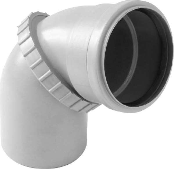 Отвод внутренней канализации Valfex 50мм / 23100050 - фото