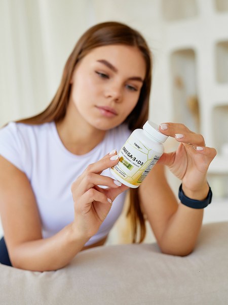 Жирные кислоты 1WIN Omega-3 с витамин Д3