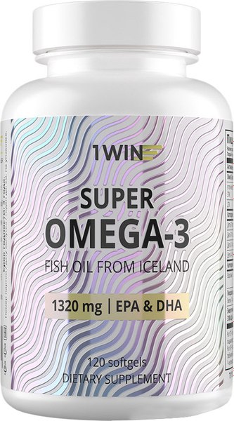 Жирные кислоты 1WIN Omega-3 высокой концентрации - фото
