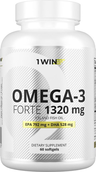 Жирные кислоты 1WIN Omega-3 Форте - фото