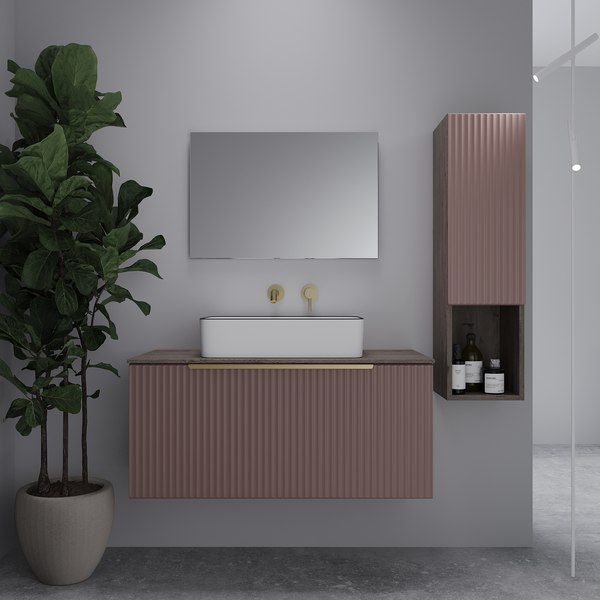 Тумба под умывальник ЗОВ Дублин 100 / DU100TSMFR - фото