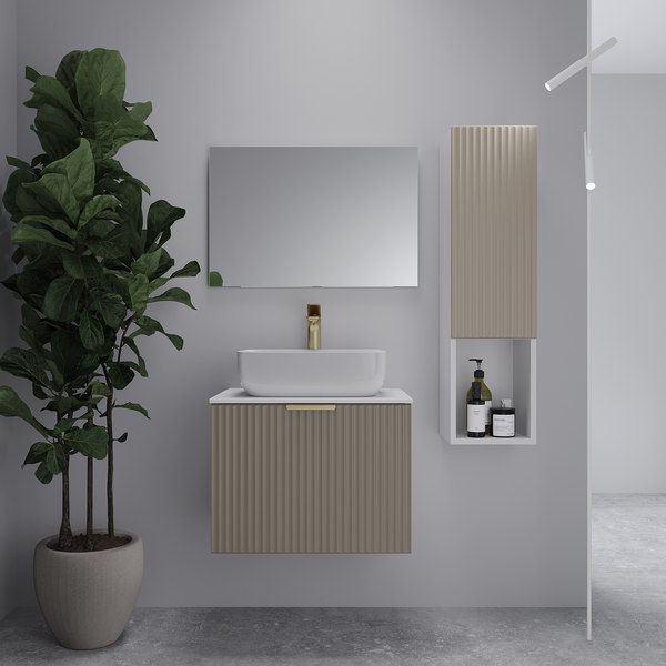 Тумба под умывальник ЗОВ Дублин 60 / DU60LWMFC - фото