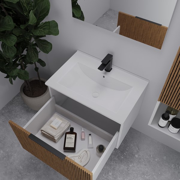 Тумба под умывальник ЗОВ Дублин 60 / DU60LWMRM