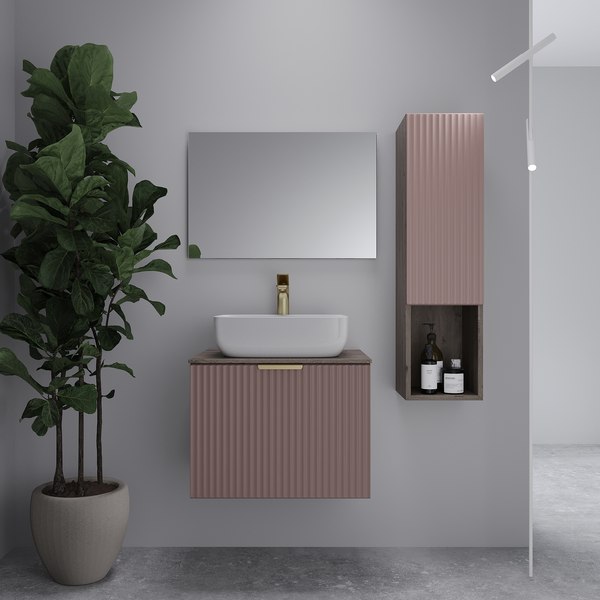 Тумба под умывальник ЗОВ Дублин 60 / DU60TSMFR - фото