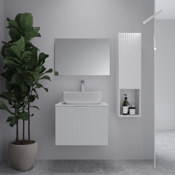 Тумба под умывальник ЗОВ Дублин 70 / DU70LWMFW - фото