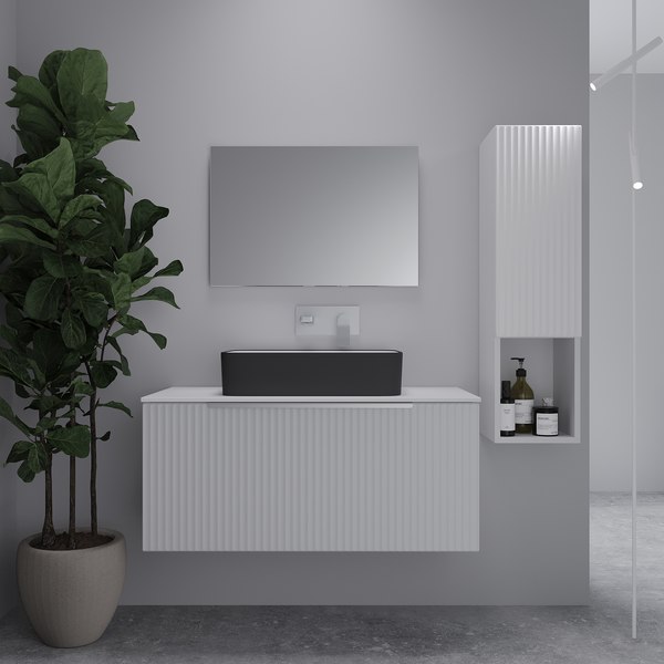 Тумба под умывальник ЗОВ Дублин 80 / DU80LWMFW