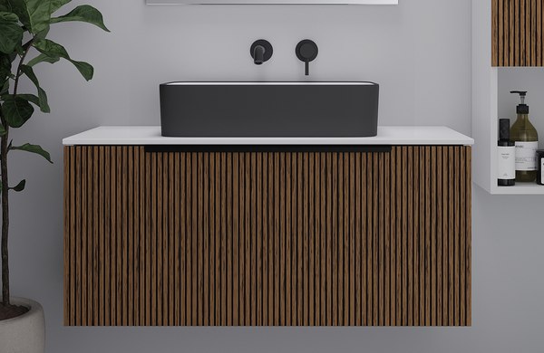 Тумба под умывальник ЗОВ Дублин 80 / DU80LWMRM - фото