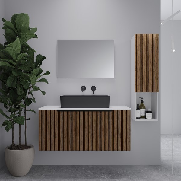 Тумба под умывальник ЗОВ Дублин 80 / DU80LWMRM