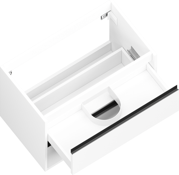 Тумба с умывальником ЗОВ Парма 100 / P100LWP0MWMC1B-LDSPW6002