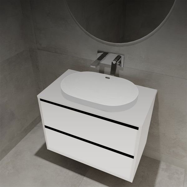 Тумба с умывальником ЗОВ Парма 100 / P100LWP0MWMC1B-LDSPW6002