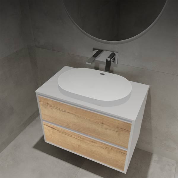 Тумба с умывальником ЗОВ Парма 70 / P70LWP0MHMC1A-LDSPW6002