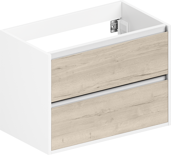 Тумба с умывальником ЗОВ Парма 70 / P70LWP0MWHMC1A-LDSPW6002