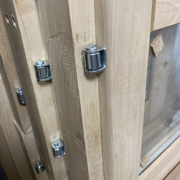 Окно для бани СаунаОпт Форточка 45x45 ФО-4545