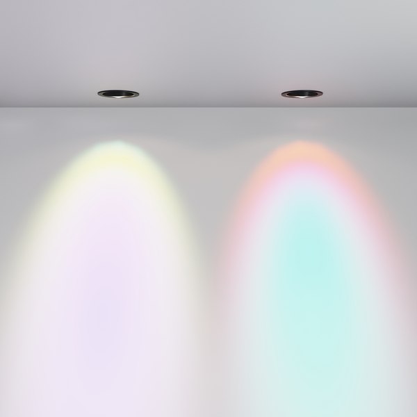 Точечный светильник Maytoni Lens DL105-12W4K-B