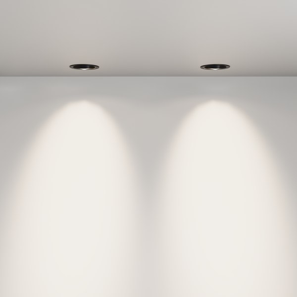 Точечный светильник Maytoni Lens DL105-12W4K-B