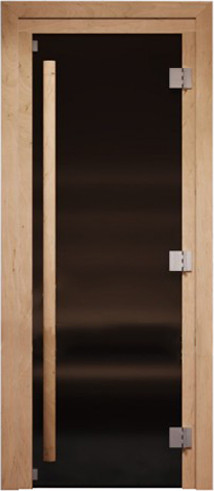 Стеклянная дверь для бани/сауны COOPER Premium 200x81.5 - фото