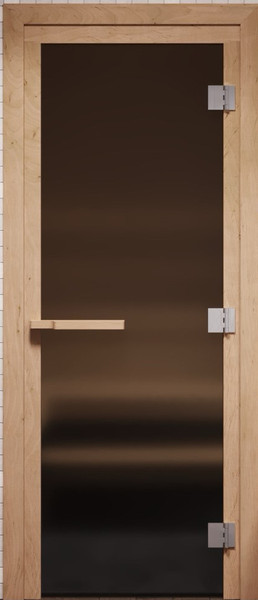 Стеклянная дверь для бани/сауны COOPER Pro 190x81.5 - фото