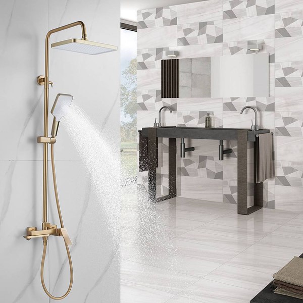 Душевая система со смесителем Shevanik S4436G