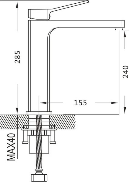 Смеситель Shevanik S9911C