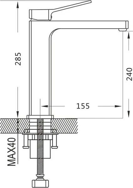 Смеситель Shevanik S9911T