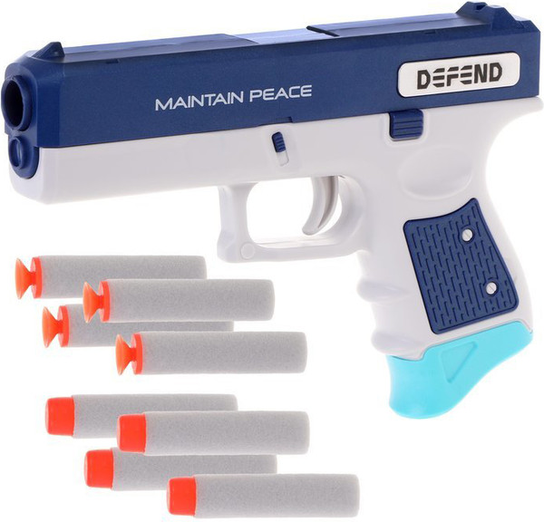 Пистолет игрушечный Наша игрушка M1712-2 - фото