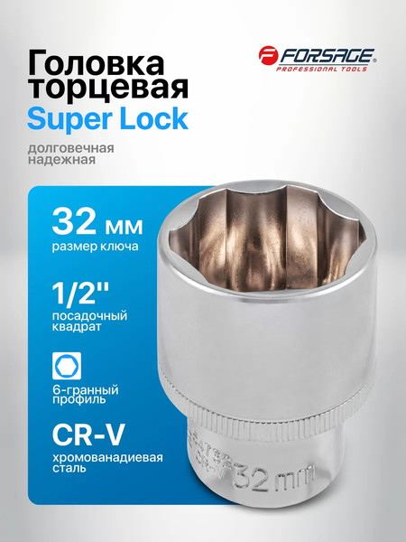 Головка слесарная Forsage F-54732