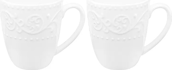 Набор кружек Elan Gallery New Bone China Ажур / 230248_2 - фото