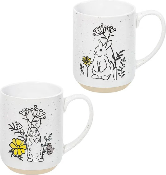 Набор кружек Elan Gallery Кролик / 230237-2  - фото