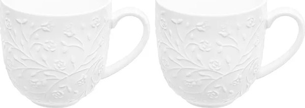 Набор кружек Elan Gallery Веточки-цветочки / 630057_2 - фото