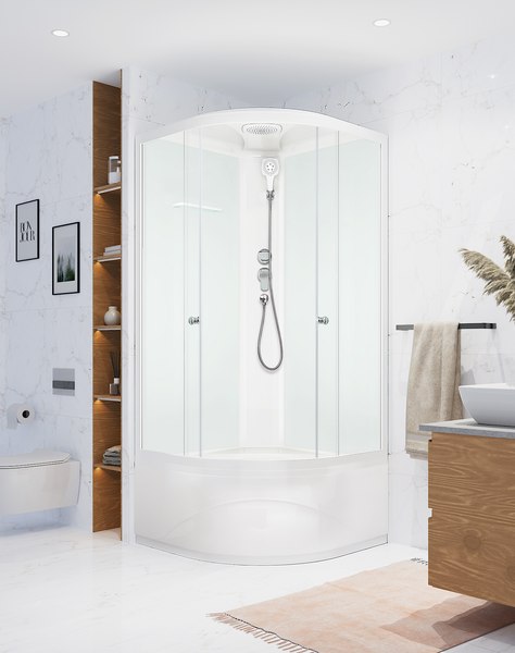 Душевая кабина Domani-Spa Delight Slim 88 High / DS01DS88HWM00