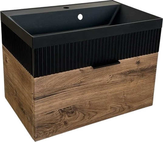 Тумба под умывальник Garda Tramonta 79н_600 / 08.79н.600.PVC - фото