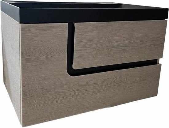 Тумба под умывальник Garda Lazio 80н_700 / 29.80н.700.PVC - фото