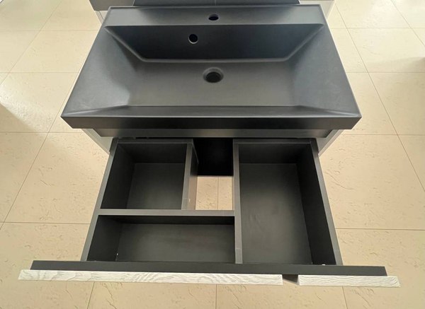 Тумба под умывальник Garda Lazio 80н_700 / 29.80н.700.PVC