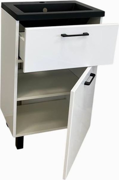 Тумба под умывальник Garda Verona 70_500 / 19.70.500.PVC (белый глянец)