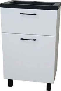 Тумба под умывальник Garda Verona 70_500 / 19.70.500.PVC (белый глянец)