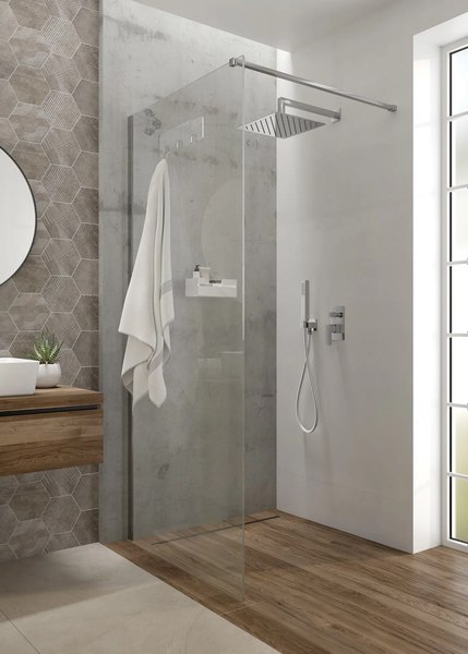 Душевая стенка Deante Mokko Nero Walk-In KQM_030P