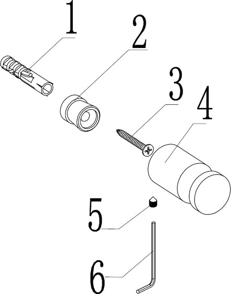 Крючок для ванной Abber Osten 316 AA1850BGG