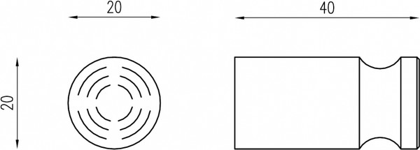 Крючок для ванной Abber Osten 316 AA1850BGG