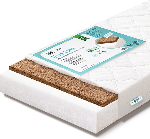Матрас в кроватку Plitex Eco Line / ЭКО-16/1