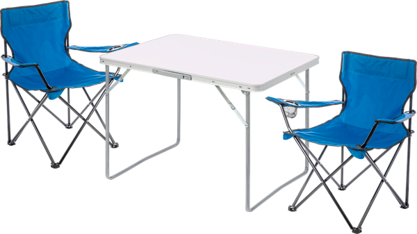 Комплект складной мебели Sundays ZC-CT004/ZC-CC005 (синий)
