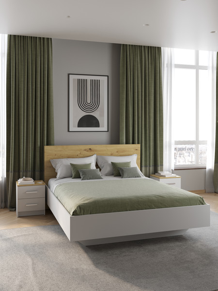 Полуторная кровать НК Мебель Бланка 140x200 / 22512333