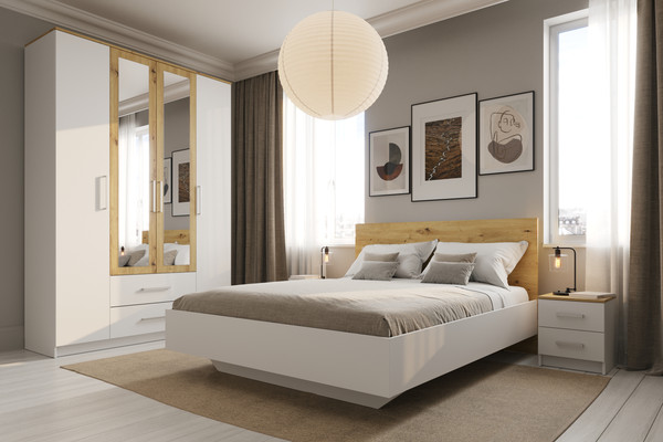 Полуторная кровать НК Мебель Бланка 140x200 / 22512333