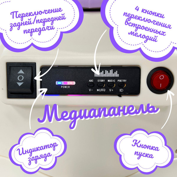 Детский мотоцикл Bubago Bicly BG 165-1