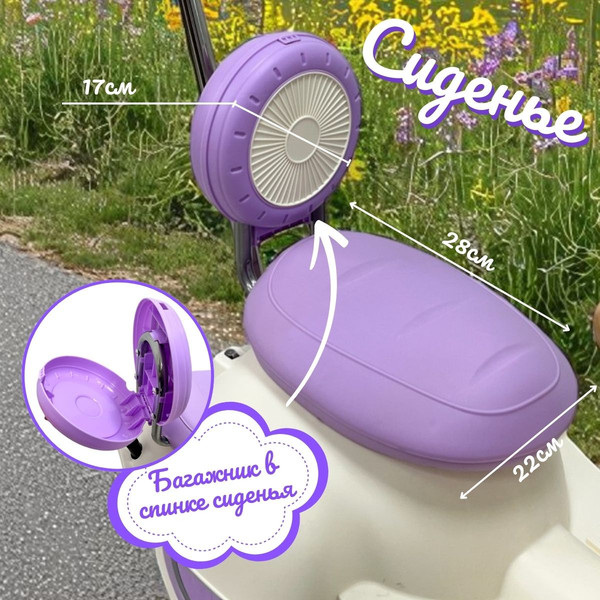 Детский мотоцикл Bubago Bicly BG 165-1