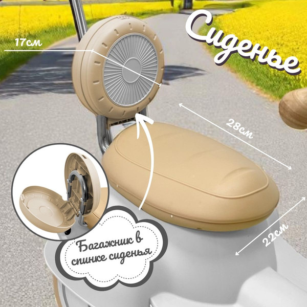 Детский мотоцикл Bubago Bicly BG 165-3