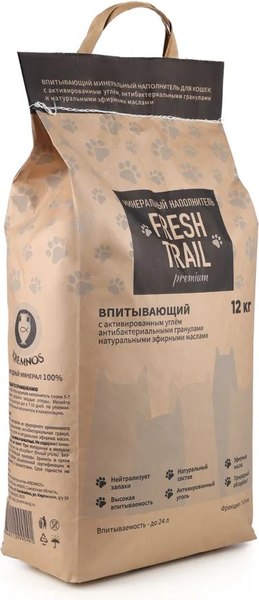 Наполнитель для туалета Kremnos Fresh Trail Премиум кремниевый