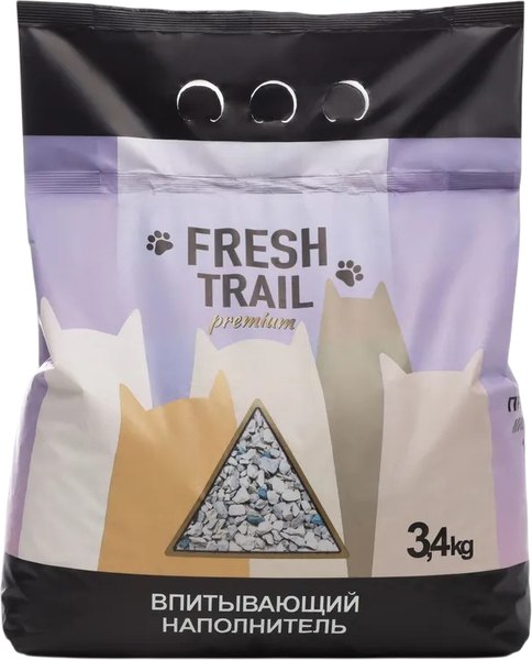 Наполнитель для туалета Kremnos Fresh Trail Премиум Кремниевый - фото