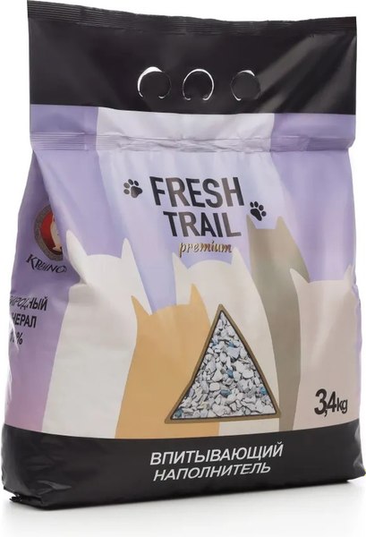 Наполнитель для туалета Kremnos Fresh Trail Премиум Кремниевый