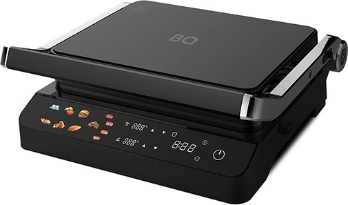 Электрогриль BQ GR3008 (Black/Steel)