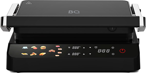 Электрогриль BQ GR3008 (Black/Steel)